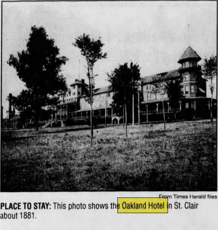 Oakland Hotel - Jan 2004 Article (newer photo)